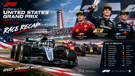 2026 United States Grand Prix: Antonelli Wins in Austin