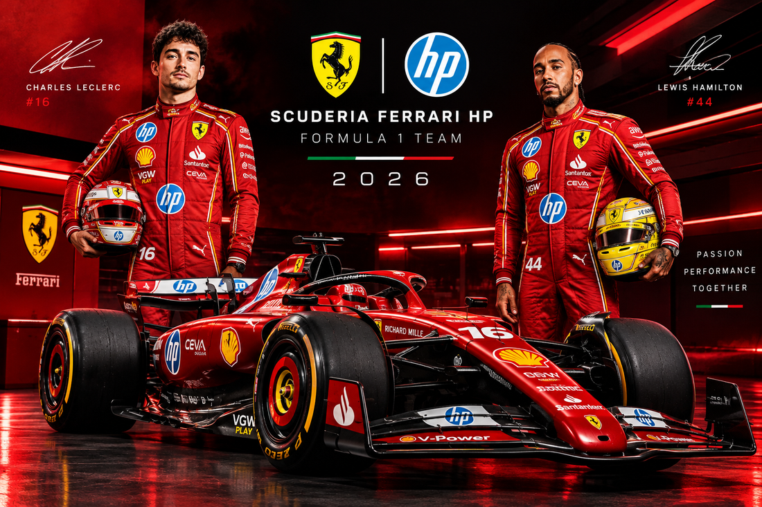 Scuderia Ferrari HP 2026: Drivers, History & Racing Gear