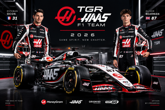 TGR Haas F1 Team 2026: Drivers & Racing Apparel