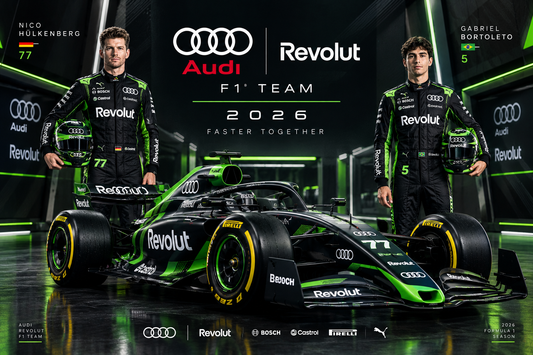 Audi Revolut F1 Team 2026: Drivers, History & Racing Gear