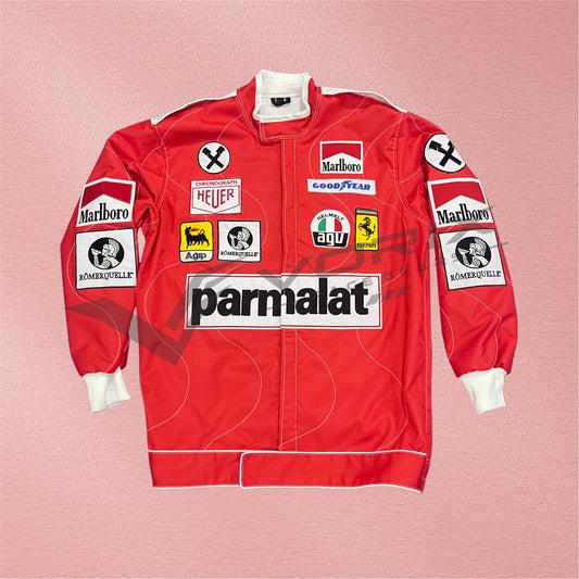 Niki Lauda 1976 Ferrari F1 Embroidered Racing Jacket