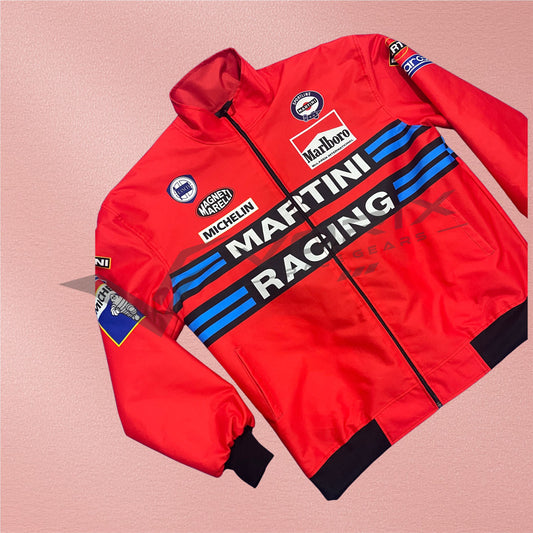 Lancia Retro Martini Racing Fan Jacket – Classic Rally Style