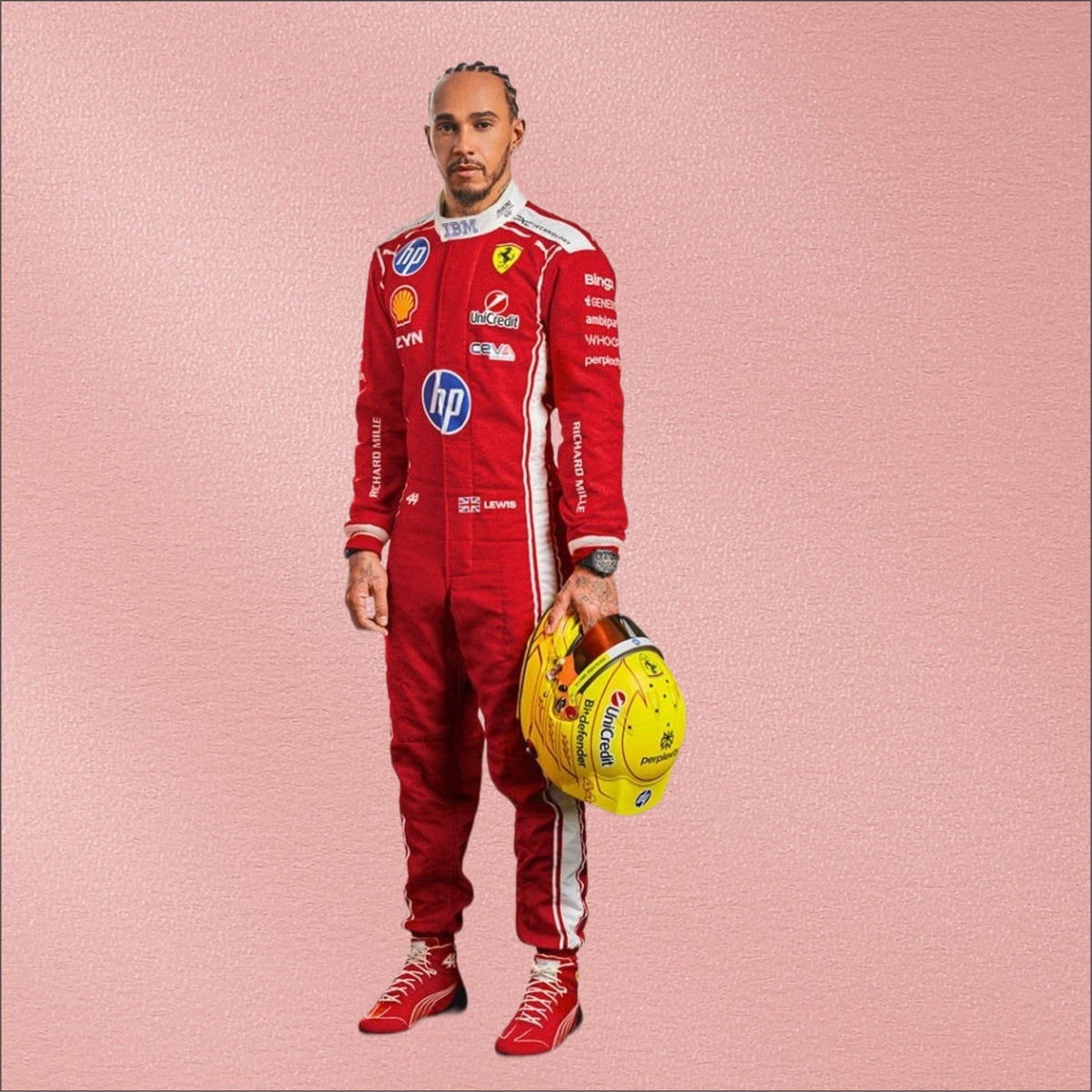 Scuderia Ferrari HP Formula 1 Racing Suit 2026 | Ferrari F1 Racewear