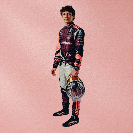 Kimi Antonelli 2025 Mercedes Miami GP Racing Suit