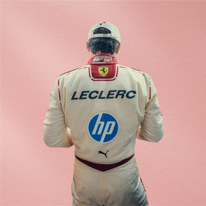 Charles Leclerc 2026 Ferrari Monaco GP Racing Suit – F1 Racewear