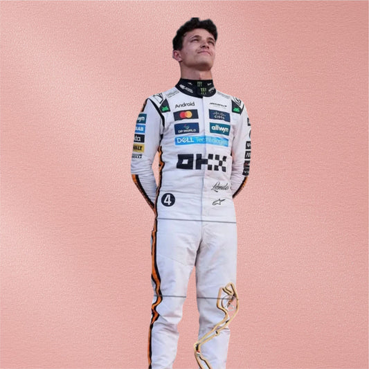 Lando Norris 2025 Monaco GP McLaren Racing Suit