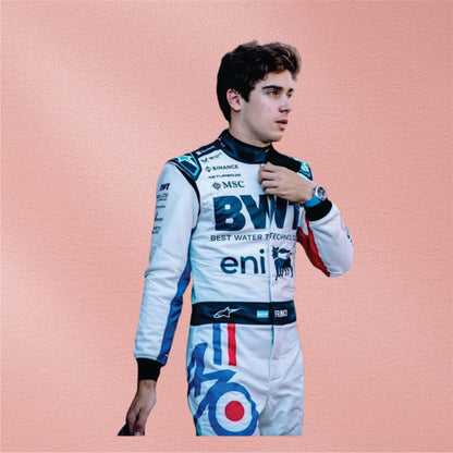 Franco Colapinto 2025 Alpine Spanish GP Racing Suit