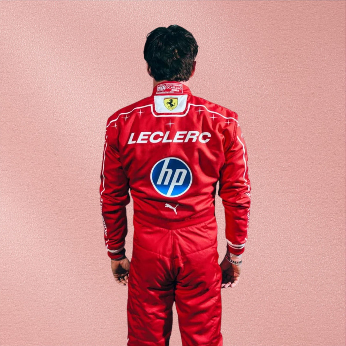 Charles Leclerc 2026 Ferrari Monza GP Replica Racing Suit