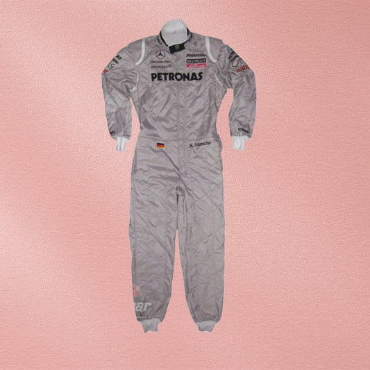 2010 Michael Schumacher Mercedes-Benz F1 Embroidered Race Suit
