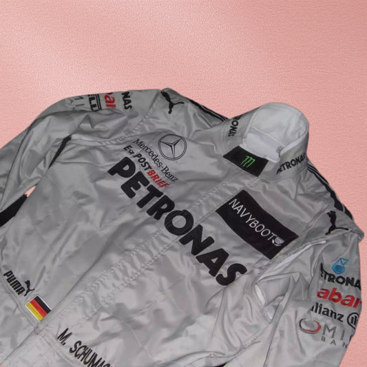 2012 Michael Schumacher Mercedes-Benz F1 Embroidered Race Suit