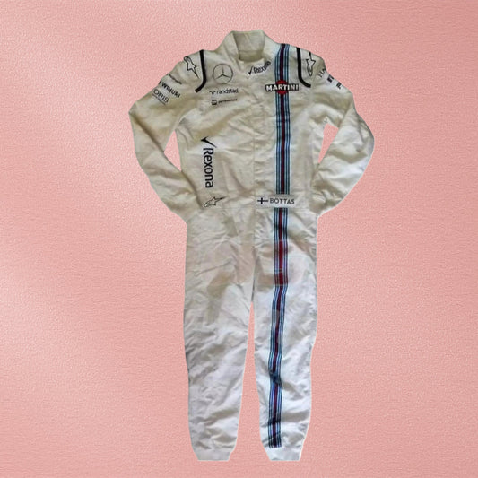 2016 Valtteri Bottas Williams Martini Racing F1 Suit | Formula 1 Racewear Vorix Race Gears