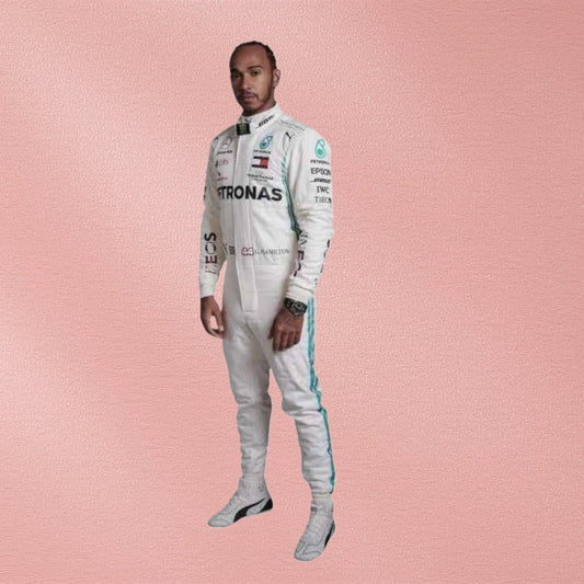 2018 Lewis Hamilton Mercedes-AMG F1 Race Suit | Formula 1 Racewear Vorix Race Gears