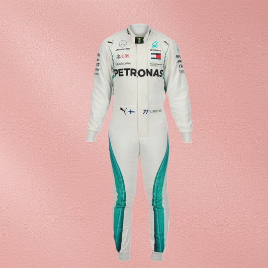 2018 Valtteri Bottas Mercedes-AMG F1 Racing Suit | Formula 1 Team Racewear Vorix Race Gears