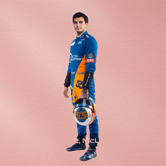 2019 Carlos Sainz McLaren F1 Racing Suit | Formula 1 Racewear Vorix Race Gears