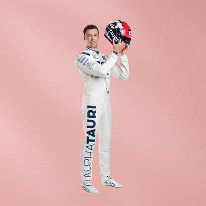 2020 Pierre Gasly AlphaTauri Abu Dhabi GP Race Suit | F1 Racewear Vorix Race Gears