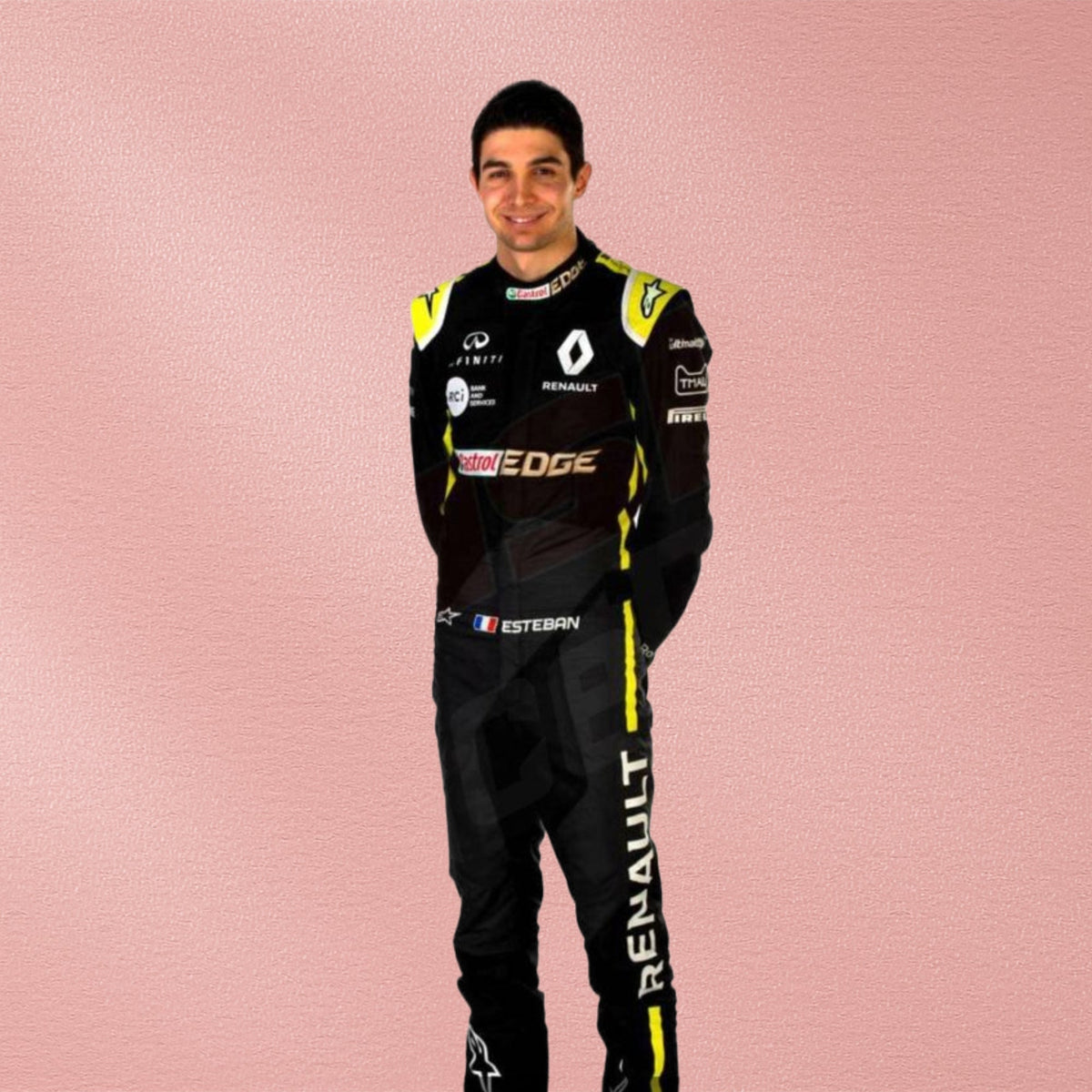 2020 Esteban Ocon Renault F1 Race Suit | Formula 1 Racing Apparel Vorix Race Gears