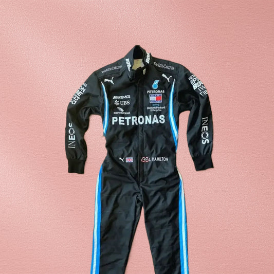 2020 Lewis Hamilton Mercedes AMG F1 Embroidered Racing Suit