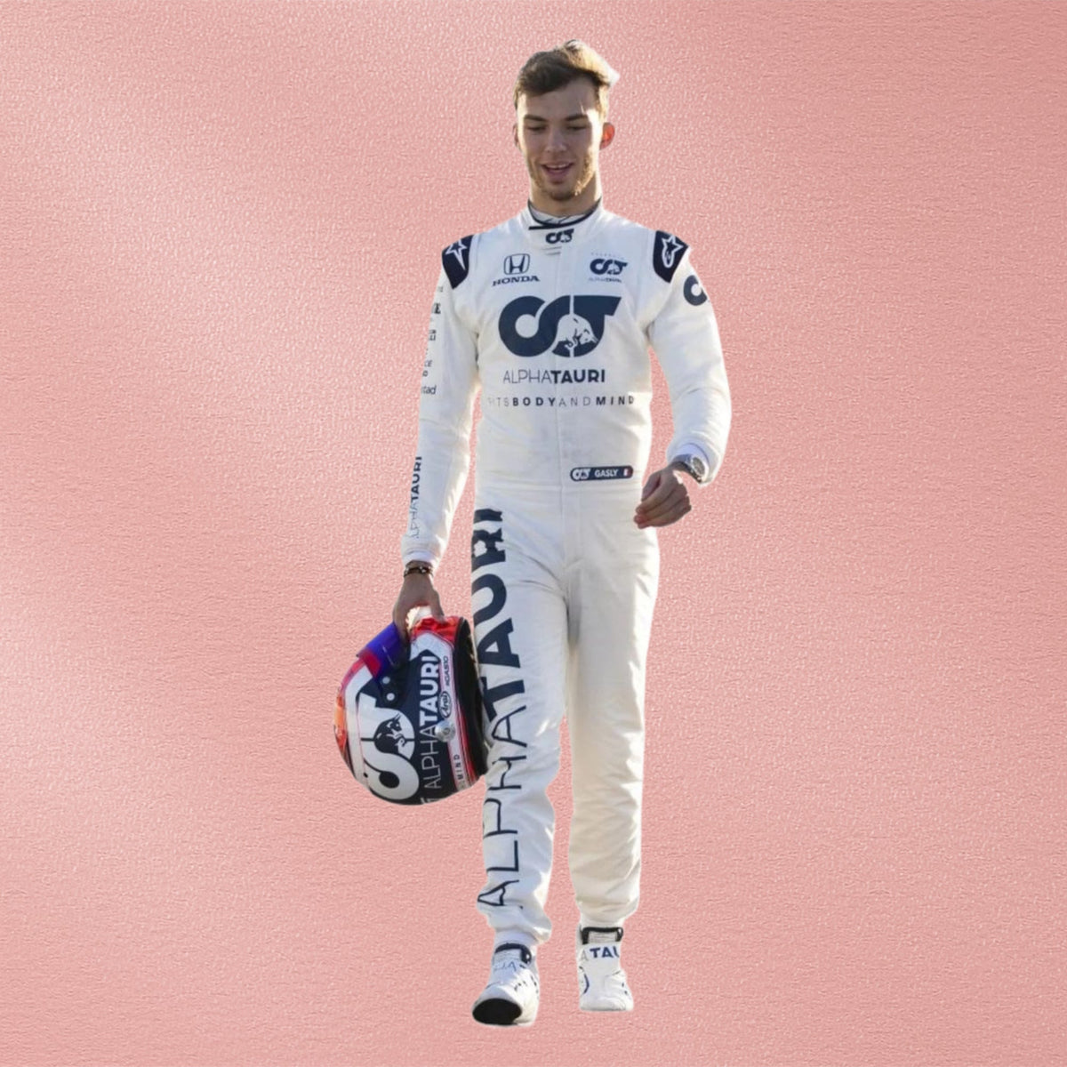 2020 Pierre Gasly AlphaTauri Abu Dhabi GP Race Suit | F1 Racewear Vorix Race Gears