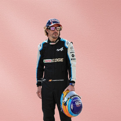 Fernando Alonso 2021 Alpine F1 Racing Suit | Formula 1 Driver Racewear Vorix Race Gears