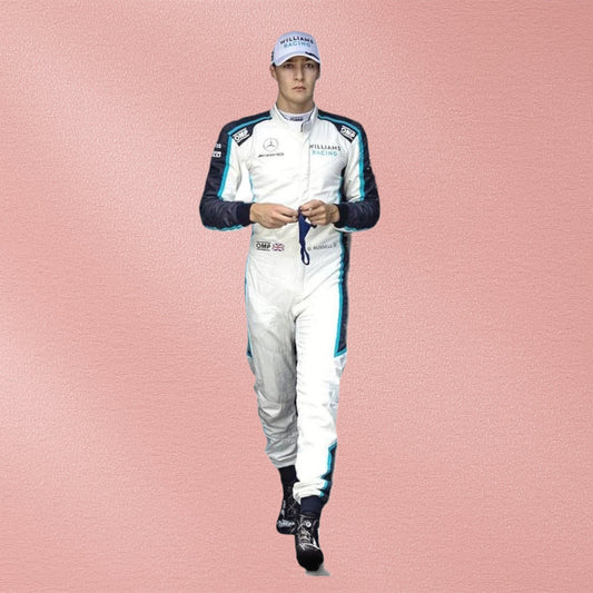2021 George Russell Williams Racing F1 Suit | Formula 1 Driver Racewear Vorix Race Gears