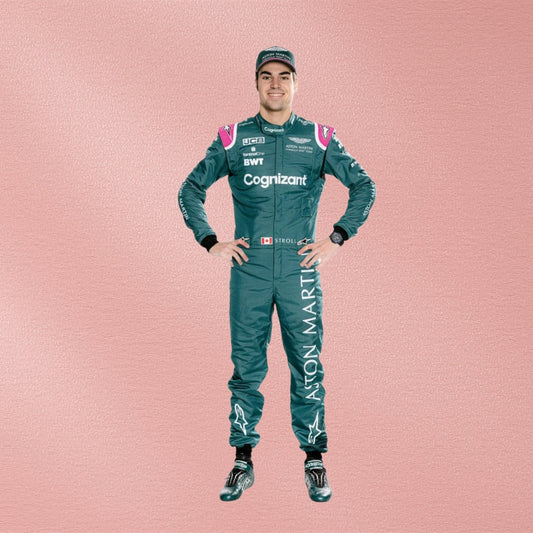 2021 Lance Stroll Aston Martin F1 Race Suit | Formula 1 Racewear Vorix Race Gears