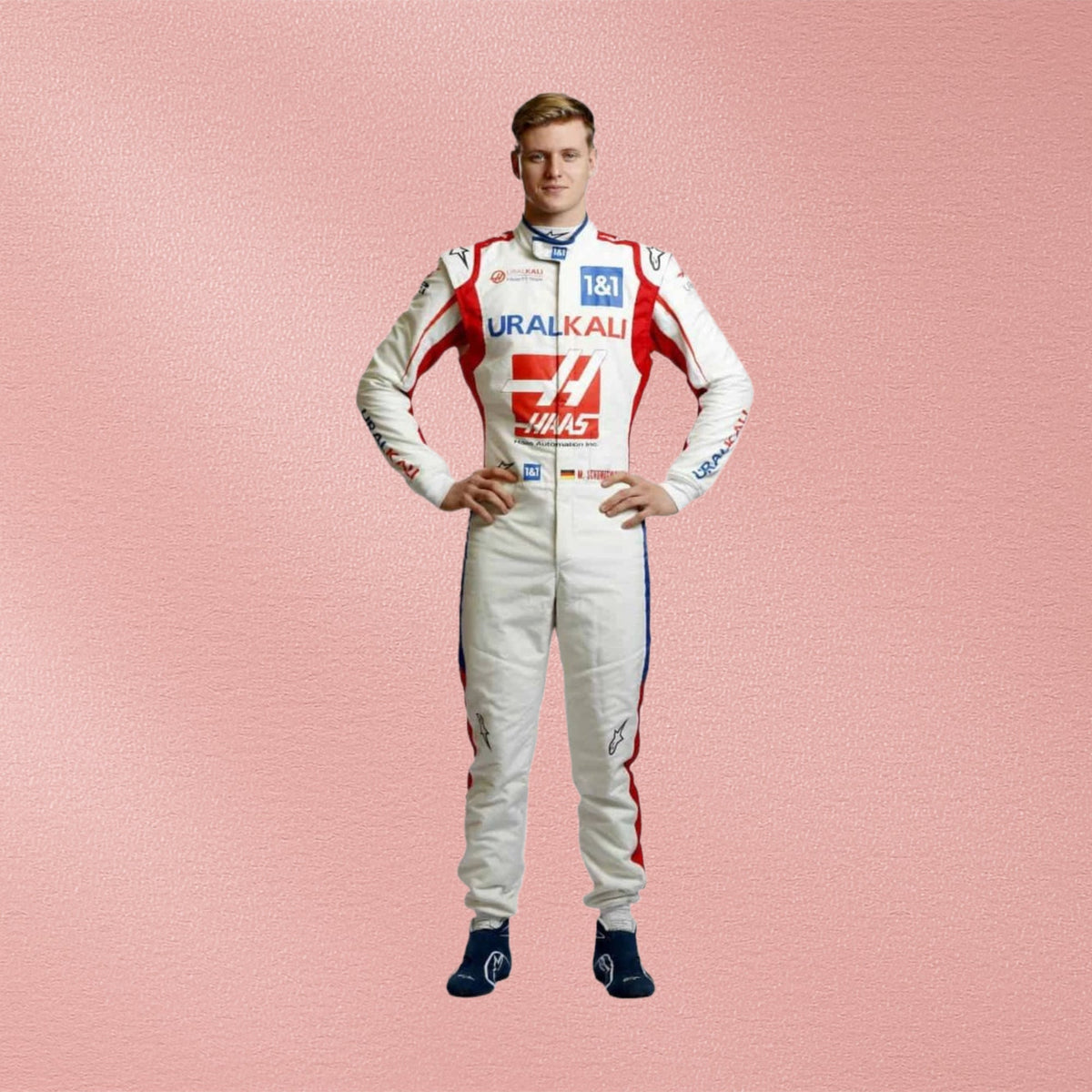 2021 Mick Schumacher Haas F1 Race Suit | Formula 1 Driver Racewear Vorix Race Gears