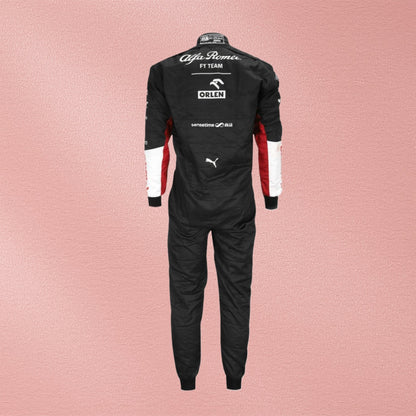 2022 Zhou Guanyu Alfa Romeo F1 Team Race Suit | Formula 1 Racewear Vorix Race Gears