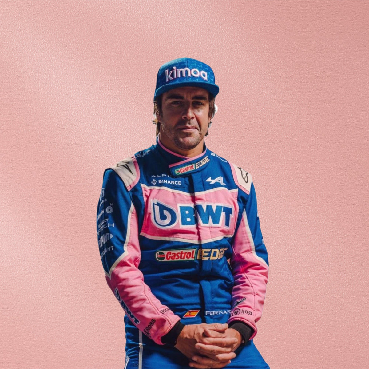 2022 Fernando Alonso Alpine F1 Racing Suit | Formula 1 Racewear Vorix Race Gears
