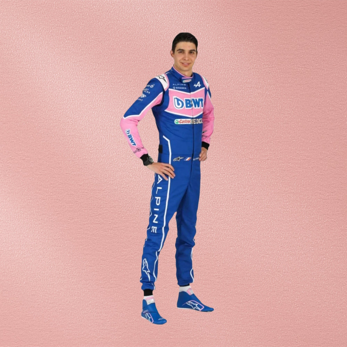 2022 Esteban Ocon Australian Grand Prix F1 Race Suit | Alpine Racewear Vorix Race Gears