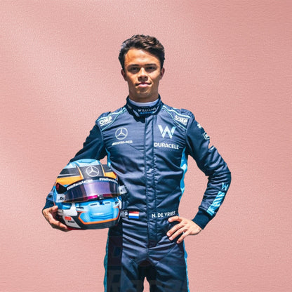 2022 Nyck de Vries Williams F1 Race Suit | Italian Grand Prix Vorix Race Gears