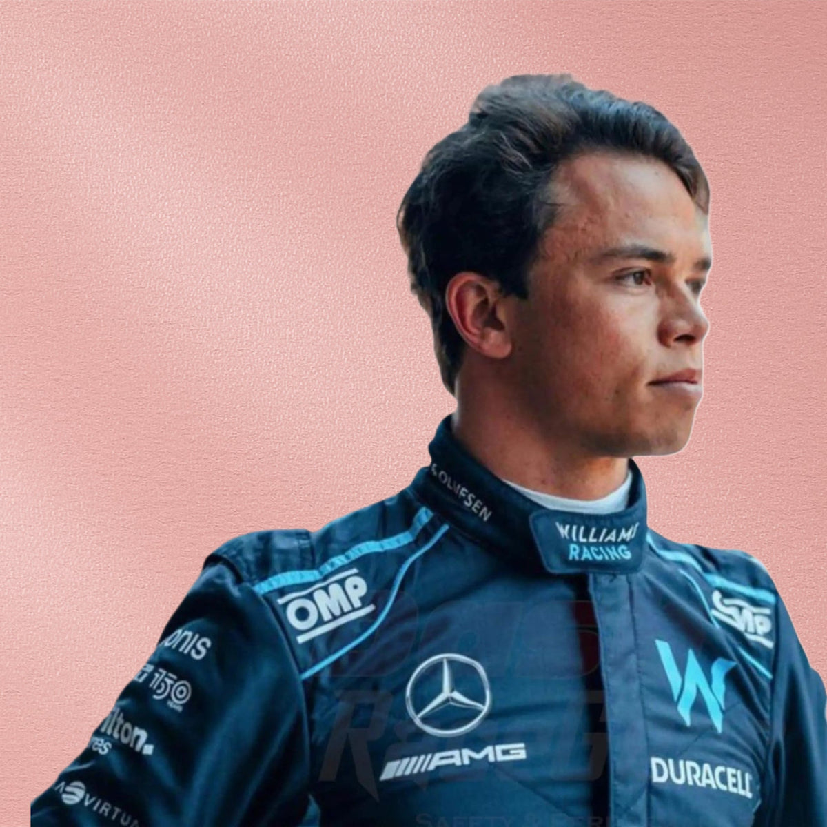 2022 Nyck de Vries Williams F1 Race Suit | Italian Grand Prix Vorix Race Gears