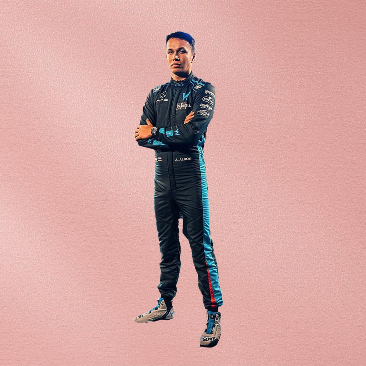 2022 New Alexander Albon Williams Racing F1 Race Suit | Formula 1 Vorix Race Gears