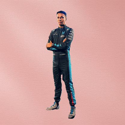 2022 New Alexander Albon Williams Racing F1 Race Suit | Formula 1 Vorix Race Gears