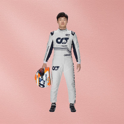 2022 Yuki Tsunoda Scuderia AlphaTauri F1 Race Suit | Formula 1 Racewear Vorix Race Gears