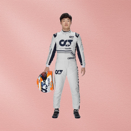 2022 Yuki Tsunoda Scuderia AlphaTauri F1 Race Suit | Formula 1 Racewear Vorix Race Gears