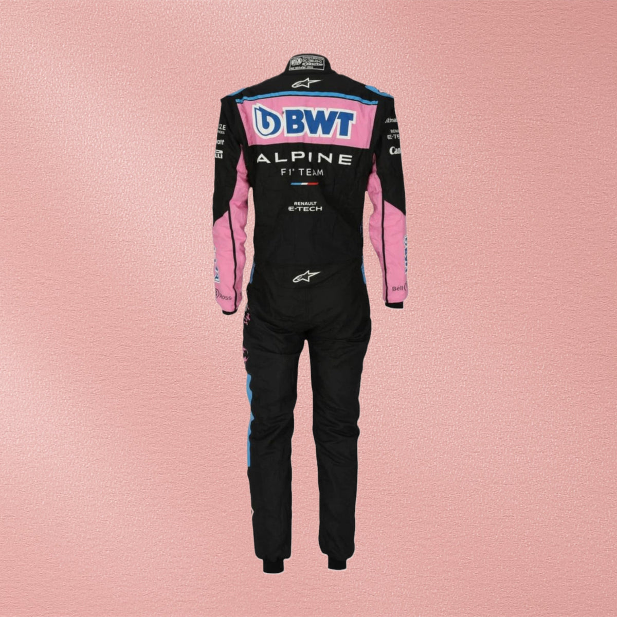 2023 Esteban Ocon BWT Alpine F1 Race Suit – Mexico GP Edition Vorix Race Gears