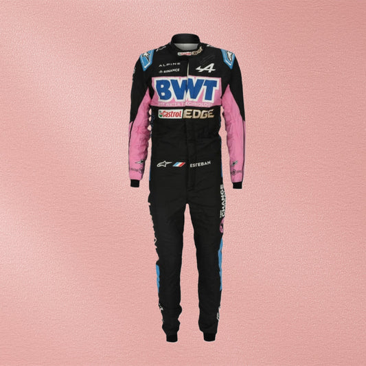 2023 Esteban Ocon BWT Alpine F1 Team Race Suit – US GP Edition Vorix Race Gears
