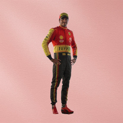 2023 Ferrari F1 Monza GP Special Edition Replica Race Suit Vorix Race Gears