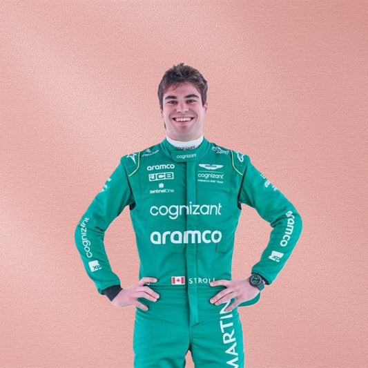 2023 Lance Stroll Aston Martin F1 Race Suit – Formula 1 Racewear Vorix Race Gears