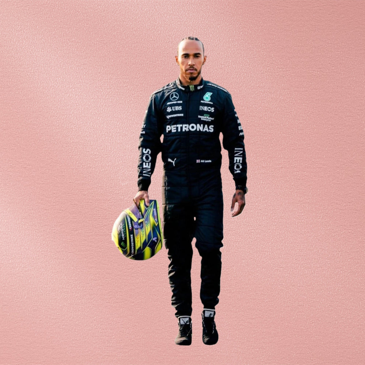 2023 Lewis Hamilton Mercedes-AMG F1 Race Suit – Formula 1 Vorix Race Gears