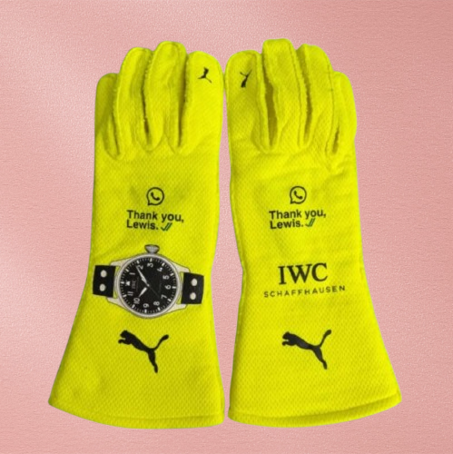 Lewis Hamilton Mercedes-AMG F1 2023 Racing Gloves Vorix Race Gears