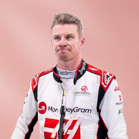 2023 Nico Hulkenberg Haas F1 Las Vegas Replica Race Suit Vorix Race Gears