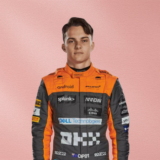 2023 Oscar Piastri McLaren F1 Replica Race Suit Vorix Race Gears