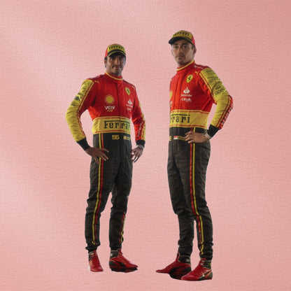 2023 Ferrari F1 Monza GP Special Edition Replica Race Suit Vorix Race Gears