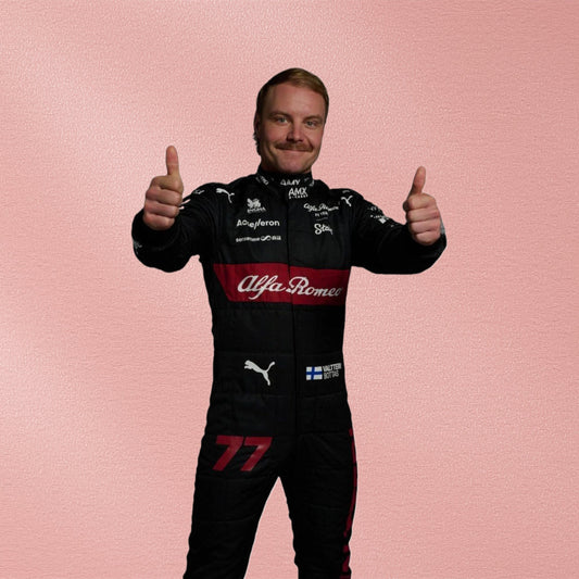 2023 Valtteri Bottas Alfa Romeo F1 Replica Race Suit Vorix Race Gears