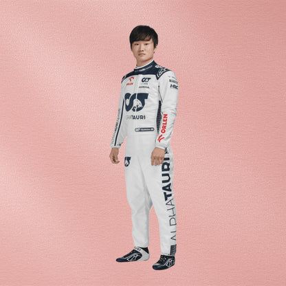 2023 Yuki Tsunoda AlphaTauri F1 Race Suit