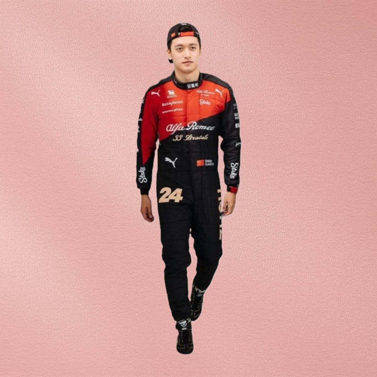 2023 Zhou Guanyu Alfa Romeo F1 Racing Suit – Formula 1