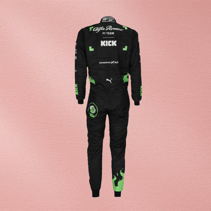 2023 Zhou Guanyu Alfa Romeo F1 Racing Suit – Belgian GP