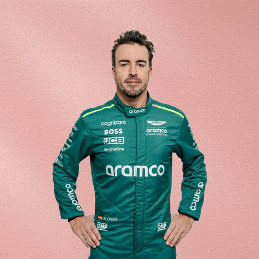 2024 Fernando Alonso Aston Martin F1 Racing Suit | Team Racewear