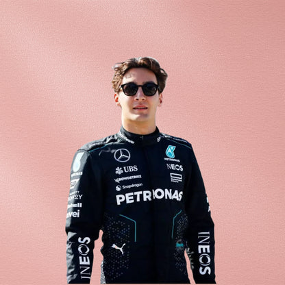 2024 George Russell Mercedes AMG F1 Racing Suit | Team Racewear